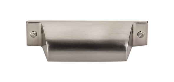 2-3/4" CTC Channing Cup Pull - Brushed Satin Nickel