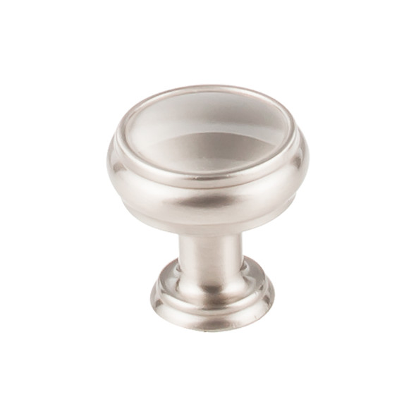 1-3/16" Dia. Eden Medium Knob - Brushed Satin Nickel