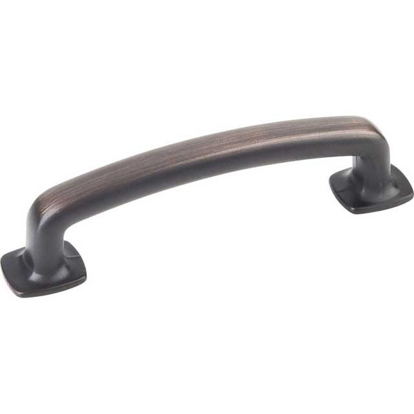 96mm CTC Belcastel Flat Bottom Pull - Brushed Oil Rubbed Bronze