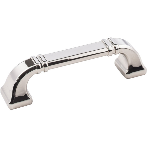 96mm CTC Ella Cabinet Pull - Polished Nickel