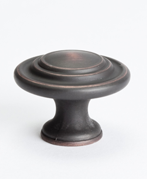 1-5/16" Dia. Advantage Plus 4 Round Ring Knob - Verona Bronze