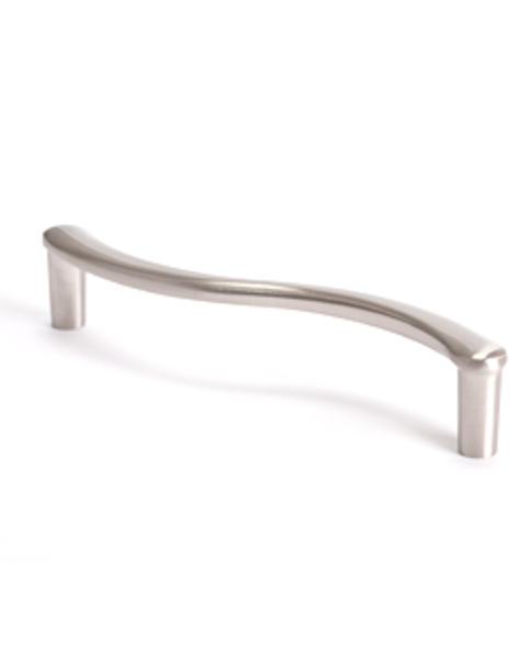 128mm CTC Advantage Plus 6 Curved S Pull - Brushed Nickel