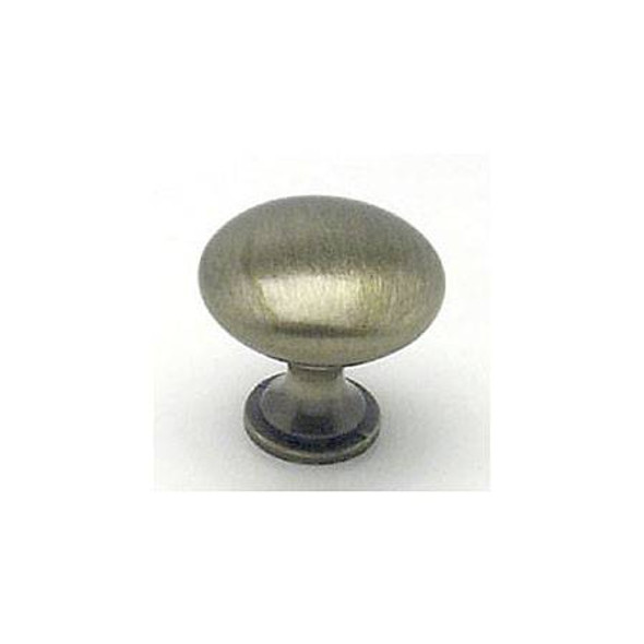 1-1/4" Dia. Knob - Brushed Antique Brass