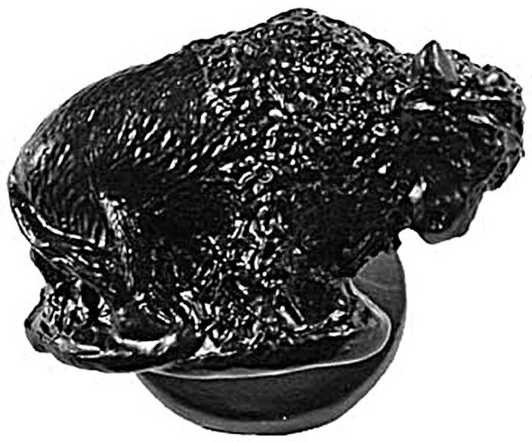 1-1/2" Buffalo Left Knob - Black