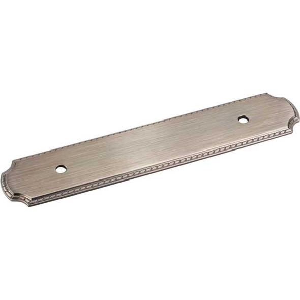 96mm CTC Handle Rope Backplate - Brushed Pewter