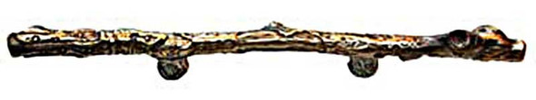 3" CTC Large Branch Pull - Antique Brass