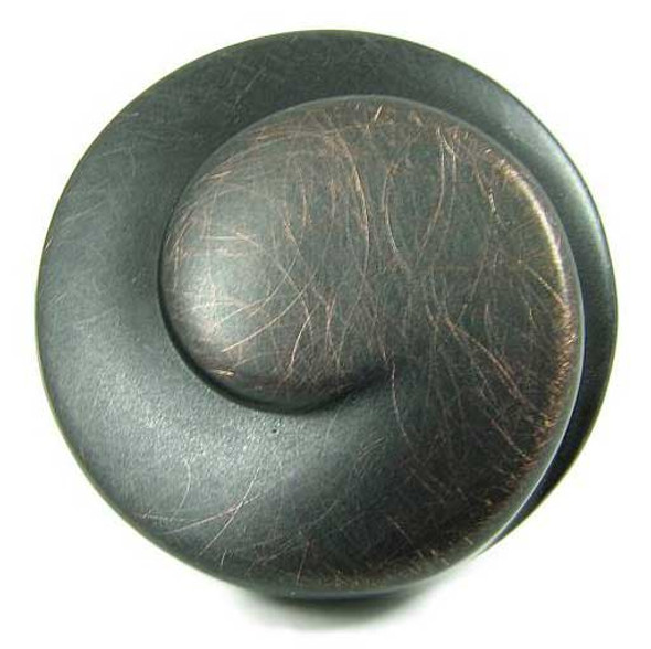 1-1/4" Dia. Round Hawthorn Knob - Oil-Rubbed Bronze