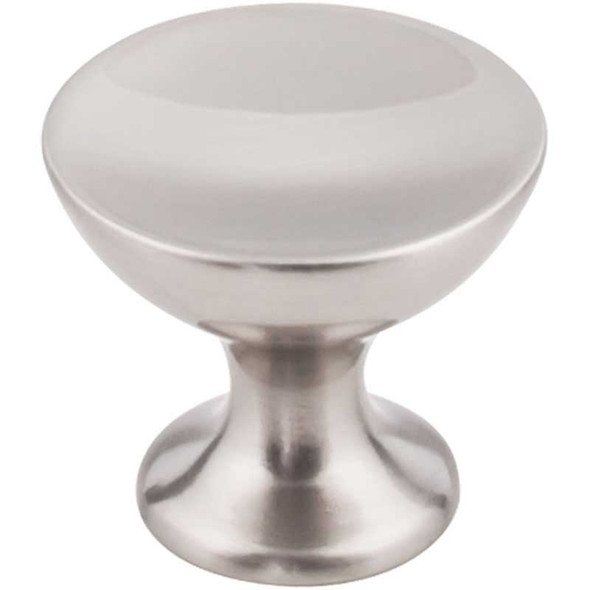 1-3/8" Dia. Rae Round Knob - Satin Nickel