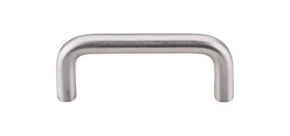 3" CTC Bent Bar (10mm Diameter) - Brushed Stainless Steel