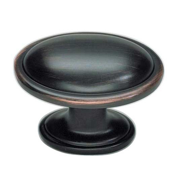 34mm Oval Austen Knob - Venetian Bronze