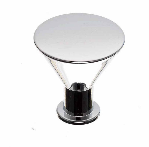 1-3/16" Cocktail Knob - Polished Chrome