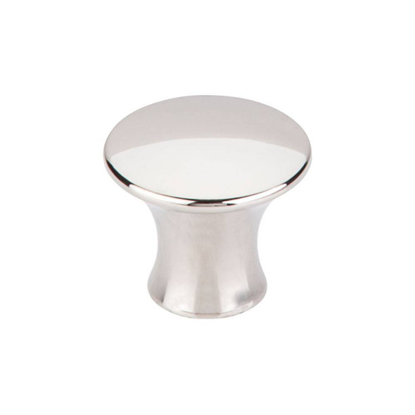 1-5/16" Dia. Oculus Round Knob Large - Polished Nickel