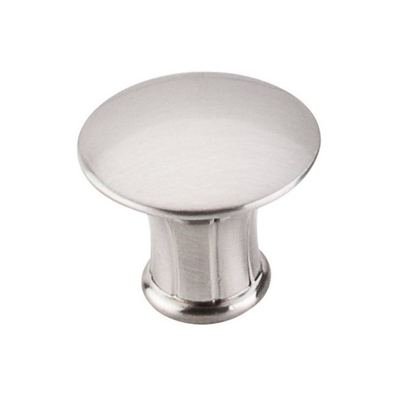 1-1/4" Dia. Lund Knob - Brushed Satin Nickel