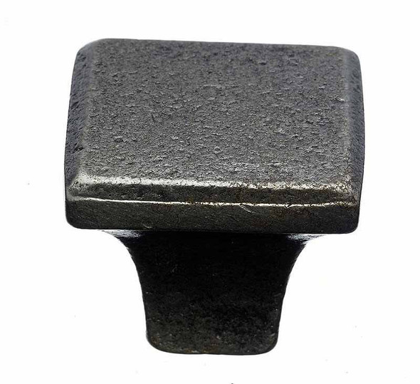 1-1/4" Square Knob - Cast Iron