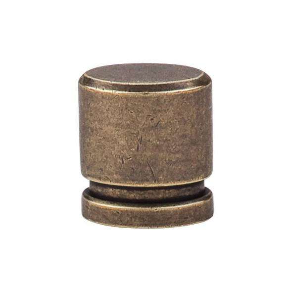 1" Dia. Oval Sanctuary Knob Small - German Bronze