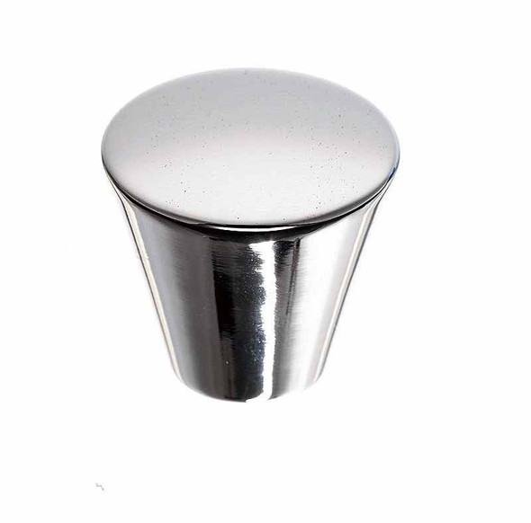 1-1/16" Cone Knob - Polished Chrome