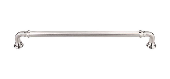 9" CTC Reeded Pull - Brushed Satin Nickel