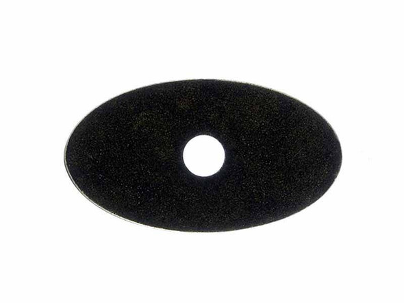 1-1/4" Oval Sanctuary Backplate Small - German Bronze