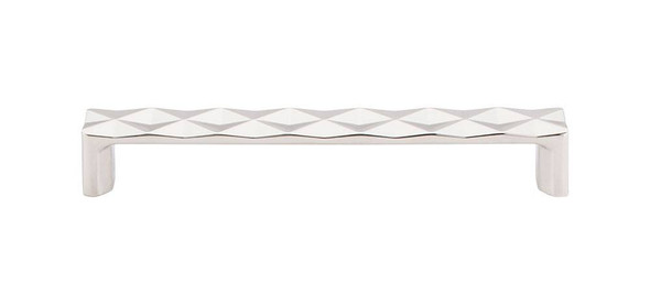 6-5/16" CTC Quilted Pull - Polished Nickel