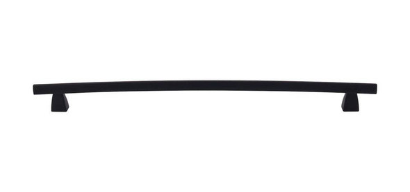 12" CTC Sanctuary Arched Pull - Flat Black