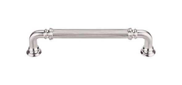 5" CTC Reeded Pull - Brushed Satin Nickel