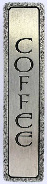 3" CTC Coffee Vertical Pull - Antique Pewter