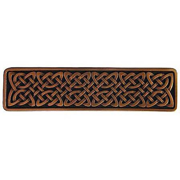 3" CTC Celtic Isles Pull - Antique Copper