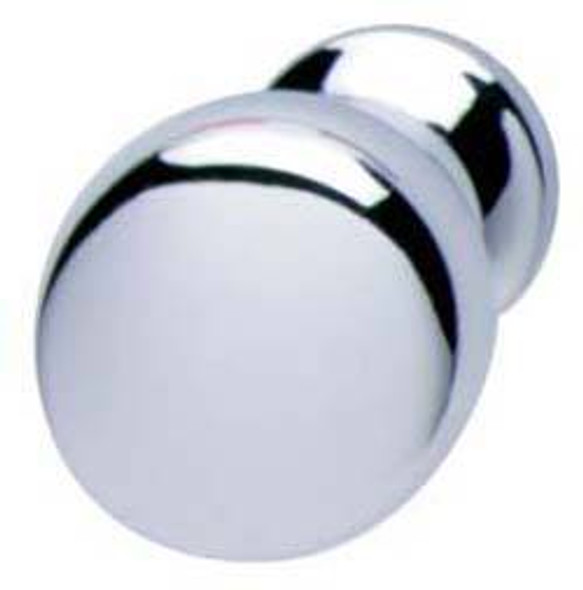 25mm Dia. Kings Mushroom Knob - Polished Chrome