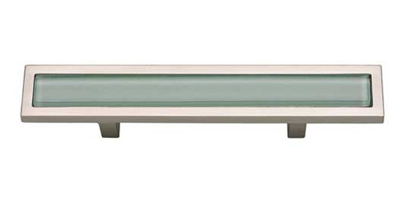3" CTC Green Spa Pull - Brushed Nickel