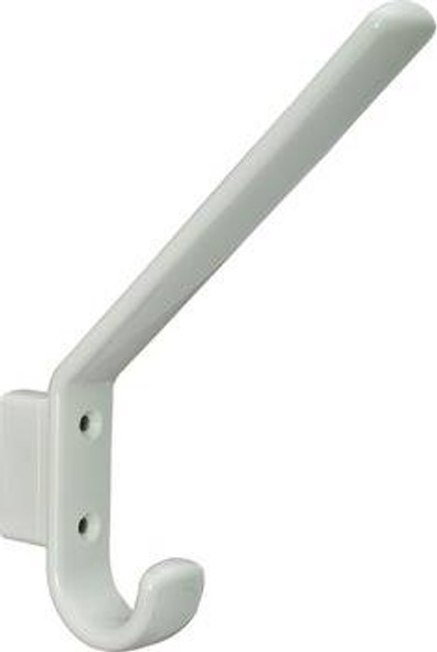 28mm CTC Hewi Coat Hook with Spacer - White