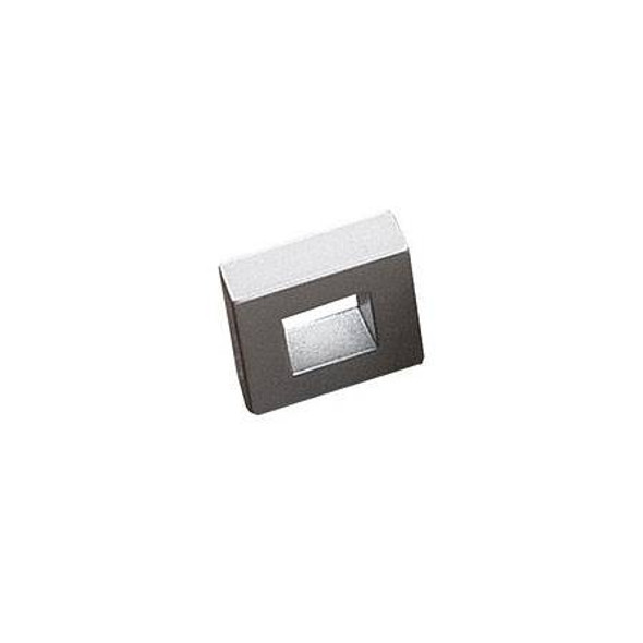 25mm Contemporary Expression Small Hollow Square Knob - Matt Chrome