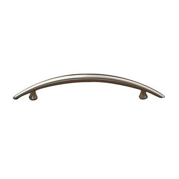 128mm CTC Contemporary Collection Bridge Bow Pull - Brushed Nickel
