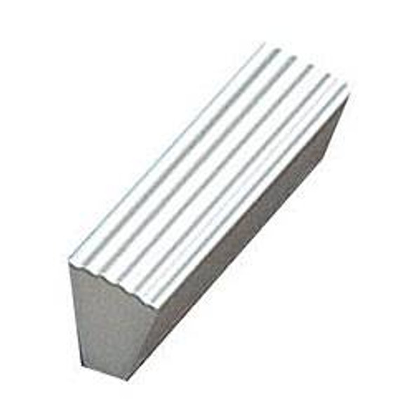 32mm CTC Aluminium Ribbed Tapered Pull - Aluminum