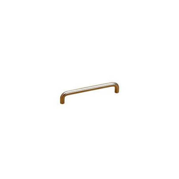128mm CTC Urban Expression Rounded Wire Pull - Brushed Nickel