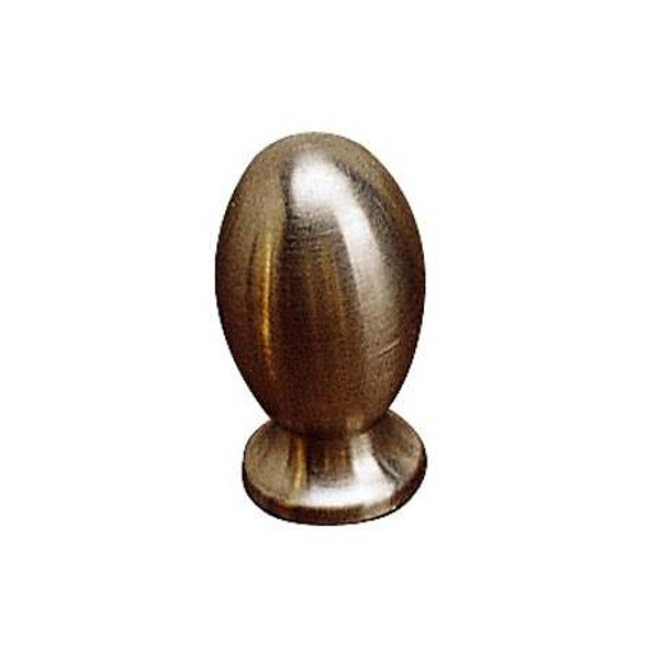 14mm Modern Collection Standing Egg Knob - Brushed Nickel