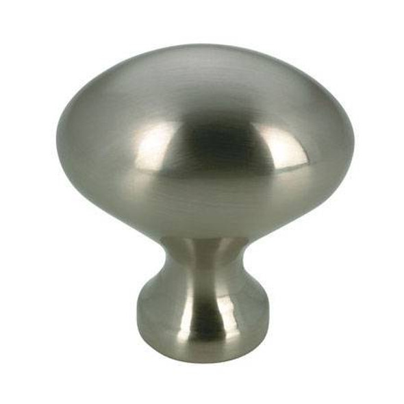 30mm Classic Expression Oval Egg Knob - Brushed Nickel