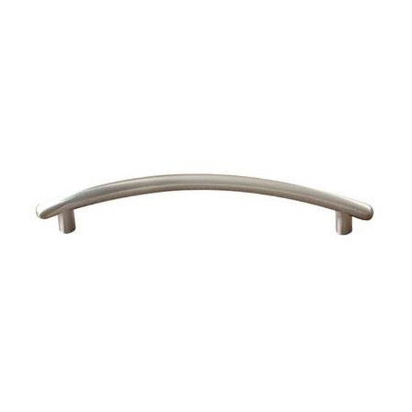128mm CTC Urban Collection Curved Ramp Pull - Brushed Nickel