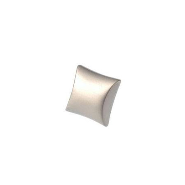 28mm Square Village Deco Collection Knob - Brushed Nickel