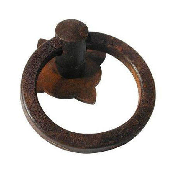 40mm CTC Forged Iron Ring Pull - Rust