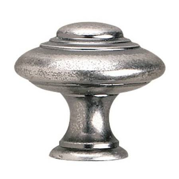 30mm Dia. Provencale Inspiration Collection Round Knob - Oxidized Brass