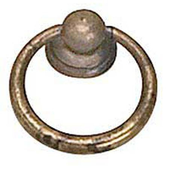 33mm Classic Inspiration Brass Ring Pull - Oxidized Brass