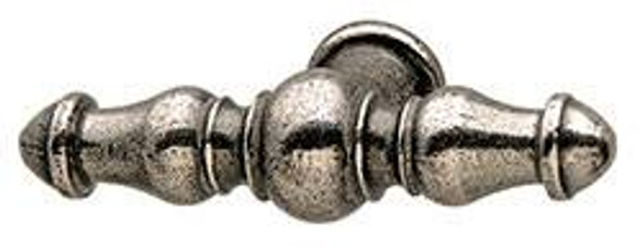 107mm Bordeaux T-Knob - Pewter