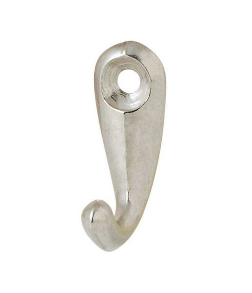 38mm Single Coat Hook - Polished