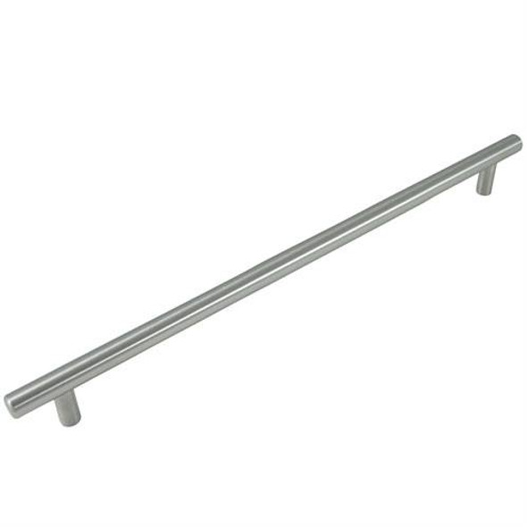 288mm CTC Steel Melrose T-Bar Pull - Steel Plated