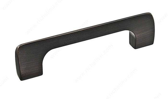 96mm CTC Modern Expression Flat Hurdle Pull - Oil Rubbed Bronze