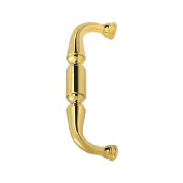 6" CTC Door Pull - PVD Polished Brass