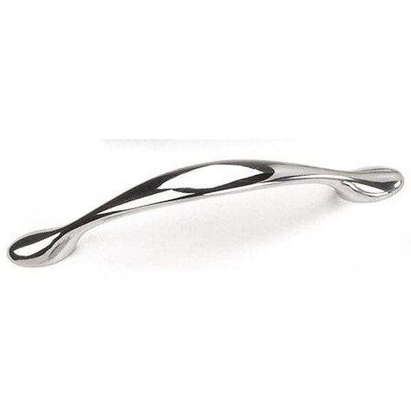 96mm CTC Delano Small Spoonfoot Pull - Polished Chrome