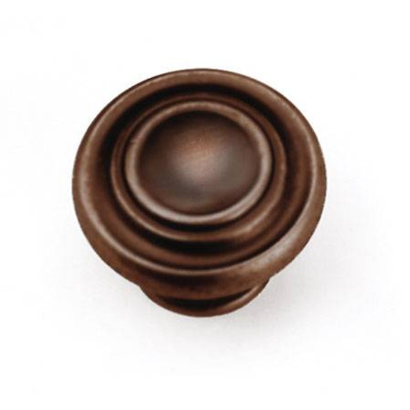 1-3/8" Dia. Button-Top Knob - Venetian Bronze