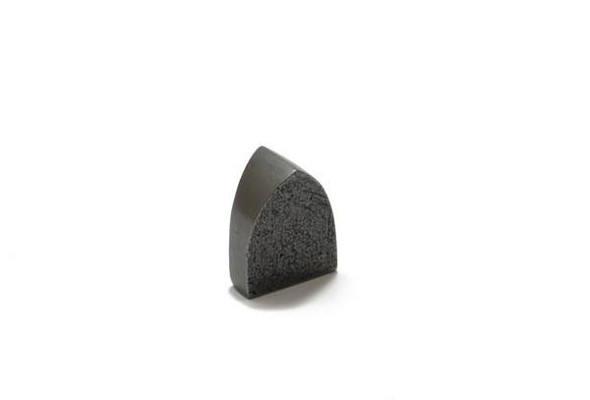24mm Cast Iron Pointed Rustic Style Knob - Natural Iron