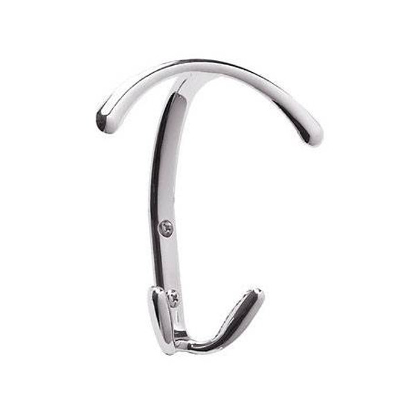 130mm Urban Style Double Swoop Hook - Chrome